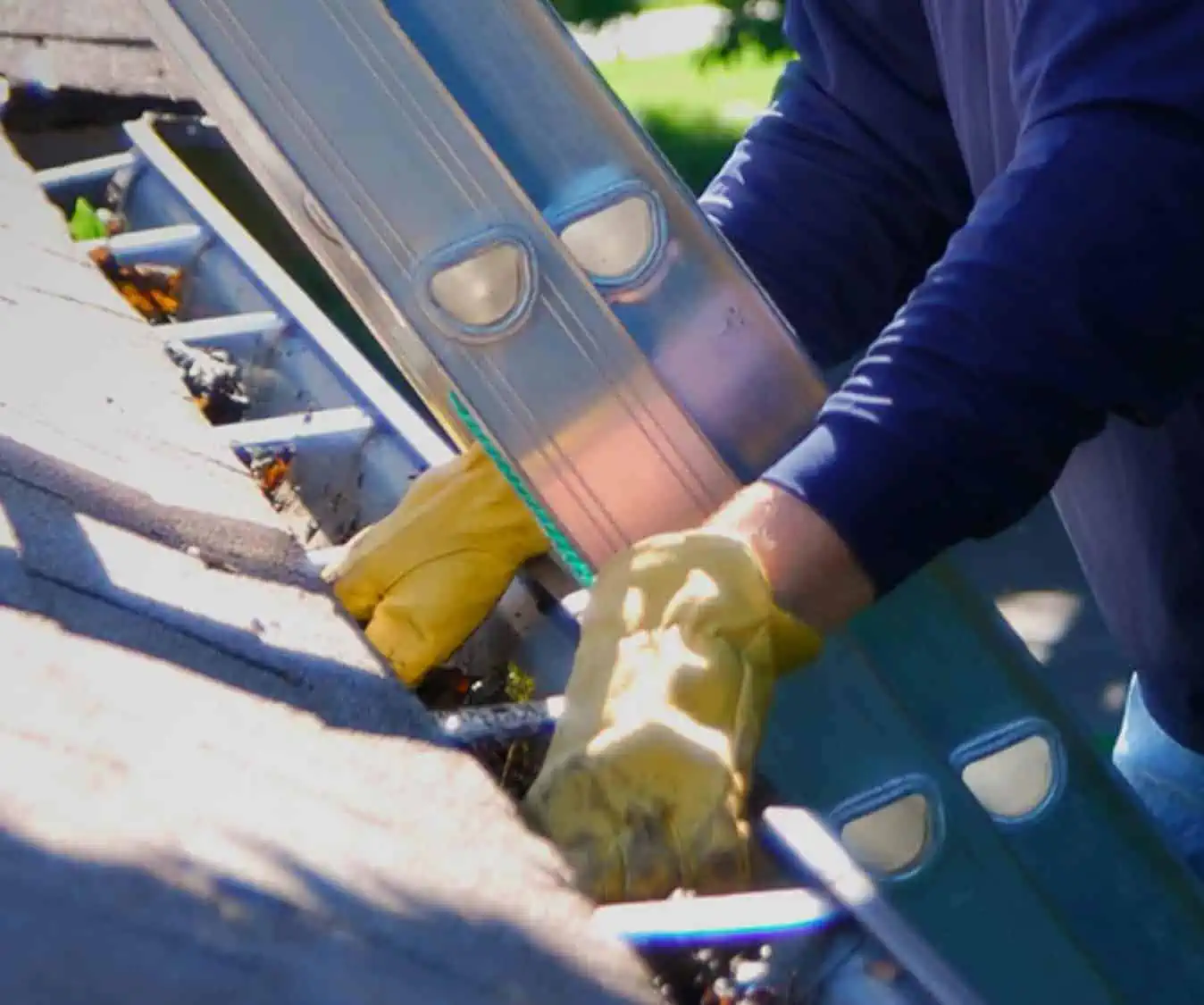 Professional gutter cleaning services in Durham, NC to maintain clean gutters and prevent damage